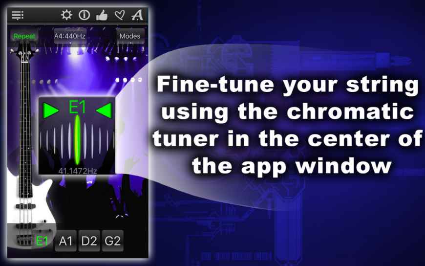 Bass Tuner-Easily Tune Your Electric Bass with Our Precision Tuner App