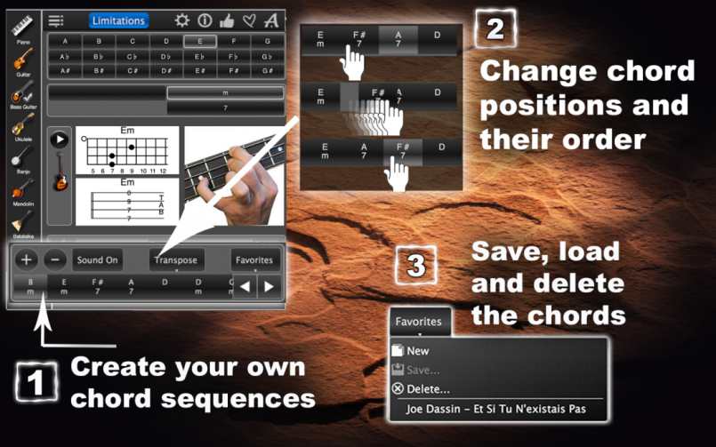 Chords Maestro Free – Chord Finder & Learning App !