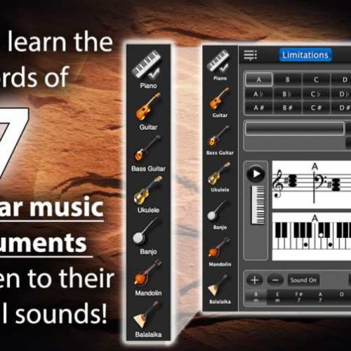 Chords Maestro Lite – Learn Chords for 7 Musical Instruments