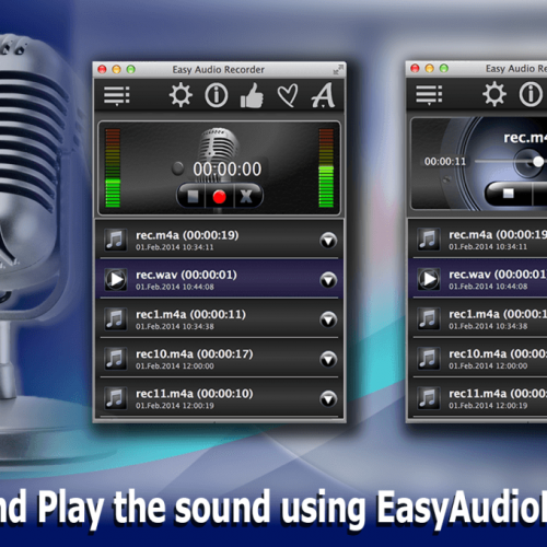 Easy Audio Recorder Lite – Record Music & Podcasts On Computer