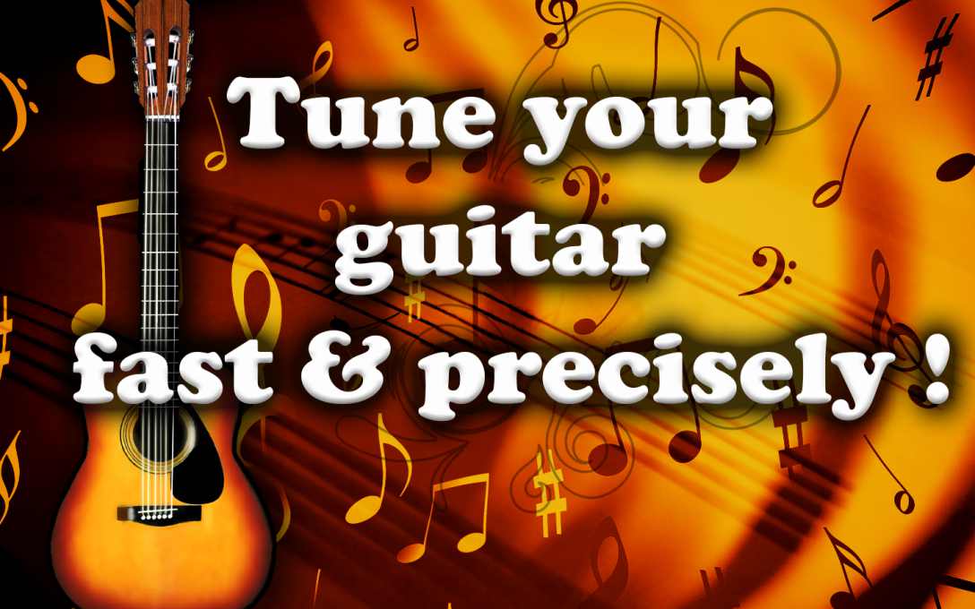 Easy Guitar Tuner – Tune Your Music Instrument Fast & Precisely