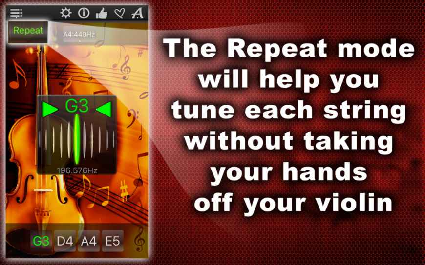 Easy Violin Tuner – Tune Your Music Instrument Fast & Precisely