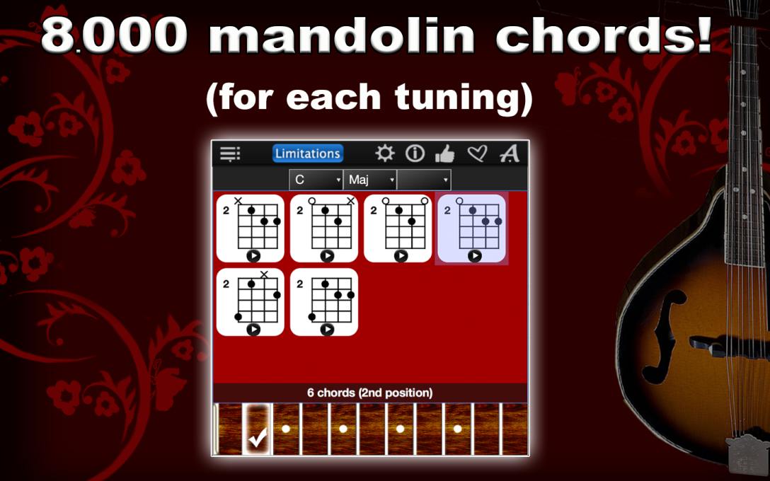 Mandolin Chords Compass Lite – Play & Learn All Chords For FREE !