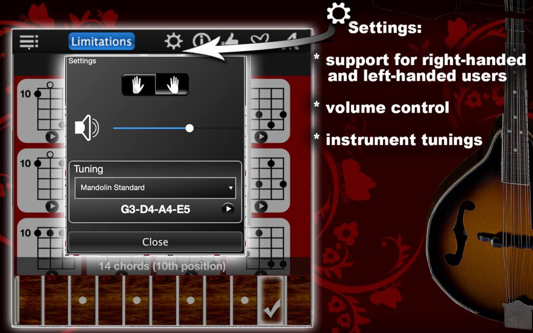 Mandolin Chords Compass Lite – Play & Learn All Chords For FREE !