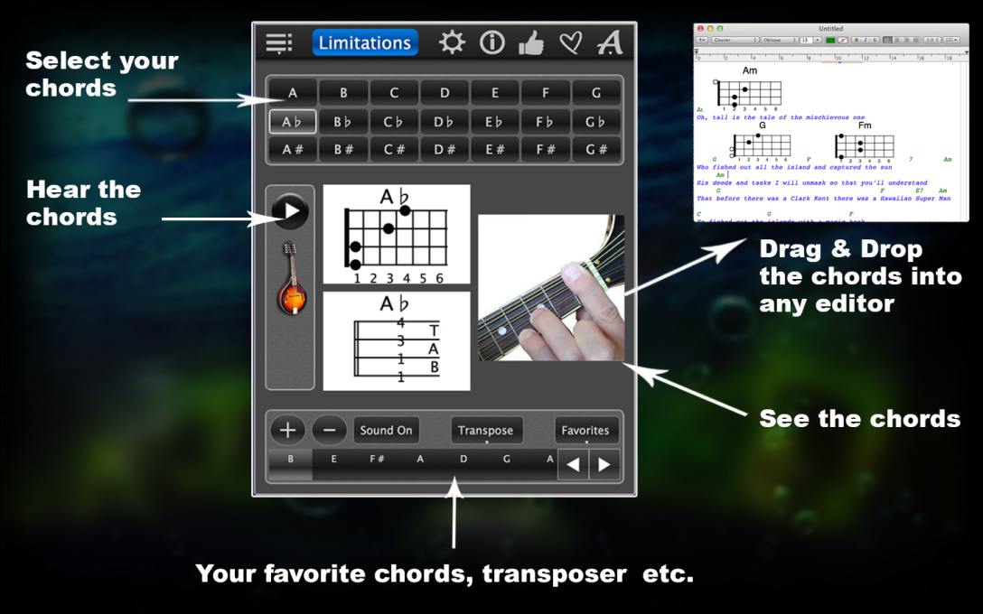 Mandolin Chords Lite – Learn How To Play The Chords With Photos For FREE