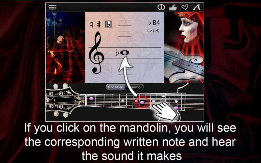 Mandolin Notes Finder – Find & Learn The Music Notes !