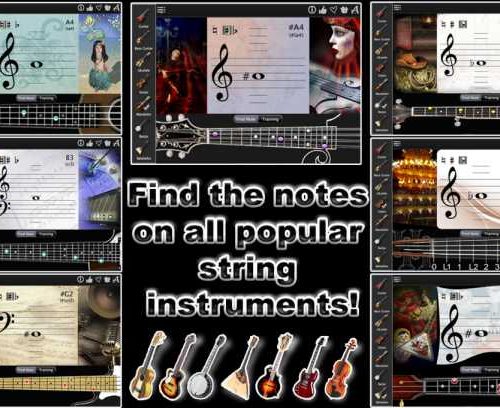 Get Better at Reading Music Scores with Notes Finder !