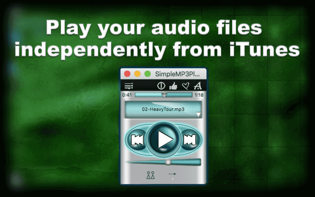 MP3 Audio Player software !