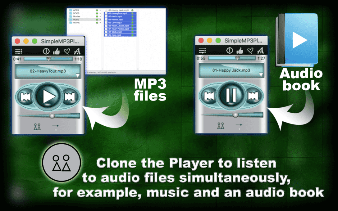 Simple MP3 Player – Play & Listen To Audio Files !