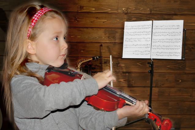 The use of violin for children