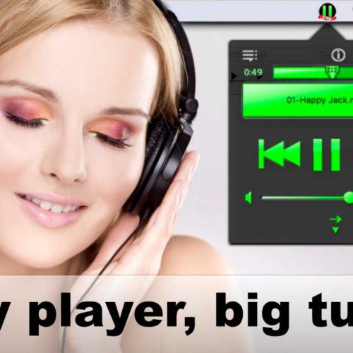 Tray Player: A Convenient & Intuitive Music Player for Your Mac!