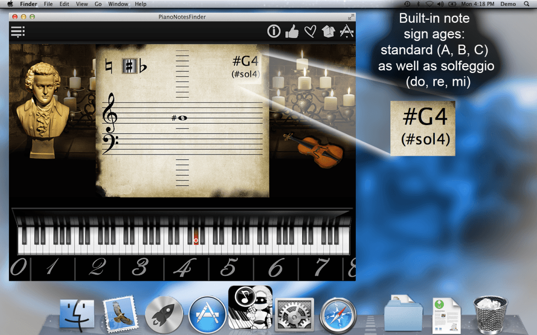 Piano Notes Finder – Find All Music Notes !