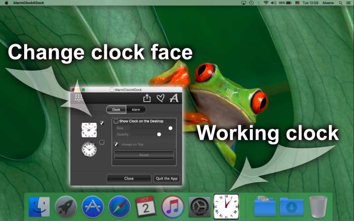 Introducing AlarmClock4Dock – The Ultimate Clock App for Your Desktop