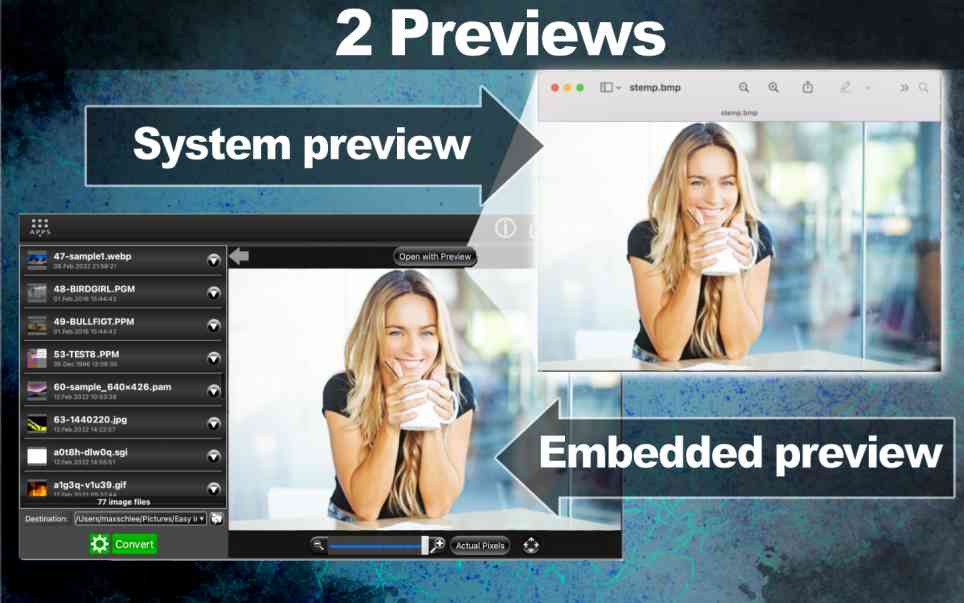 Easy Image Converter – Do conversions to popular image formats
